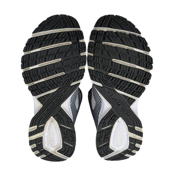 Brooks Launch 5 Grey/Ebony/White 6 - Picture 9 of 9